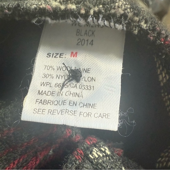 Woolrich Women’s Size M  Aztec Southwestern Wool Blend Jacket Full Zip Cowgirl - Picture 9 of 10